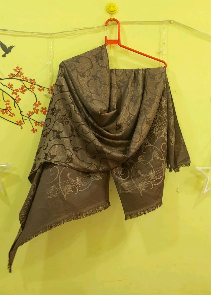 Brown Double Shaded Stole🤎