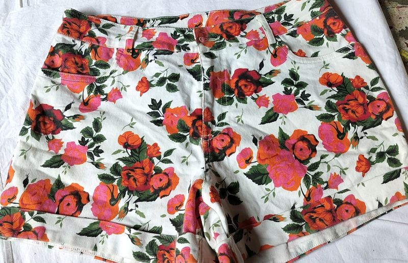 Floral Shorts