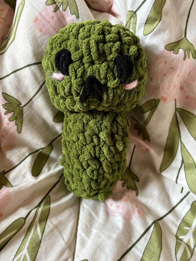 Minecraft Creeper Crocheted Plushie