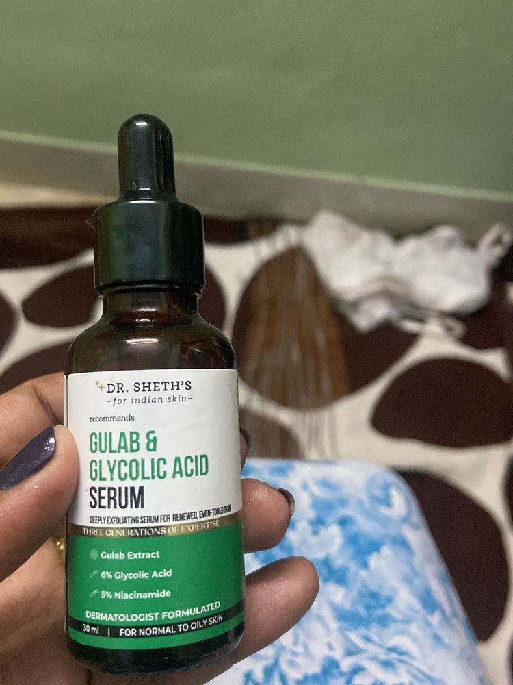 Dr Sheths Gulab and glycolic acid serum