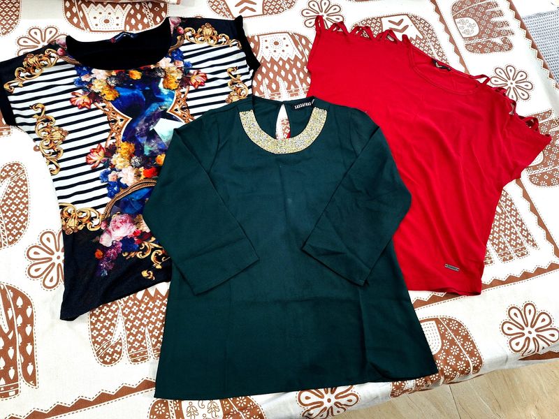 3 Beautiful Tops At Only 150rs