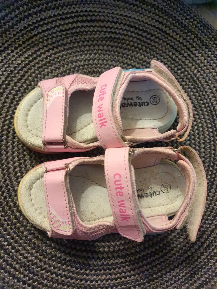 Girls Pink Footwear