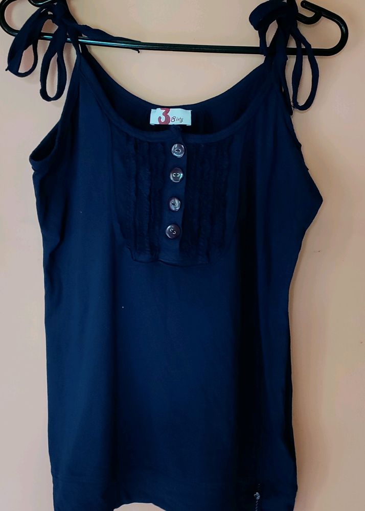 Noodle Strap Top. Never Worn.