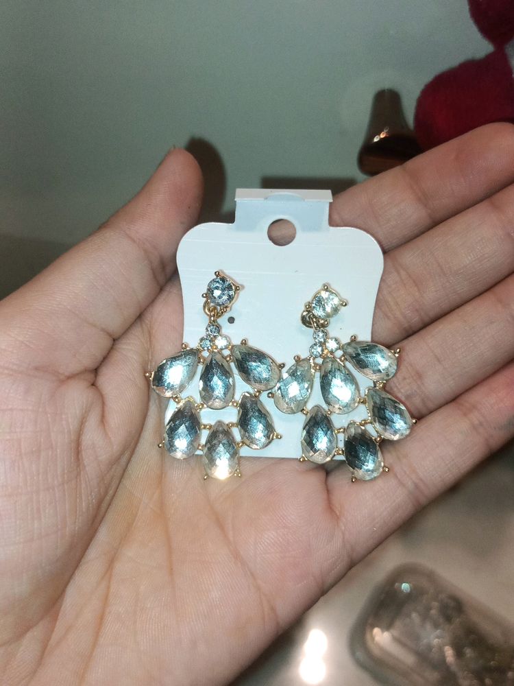 Combo Of Earrings And Ear Cuffs