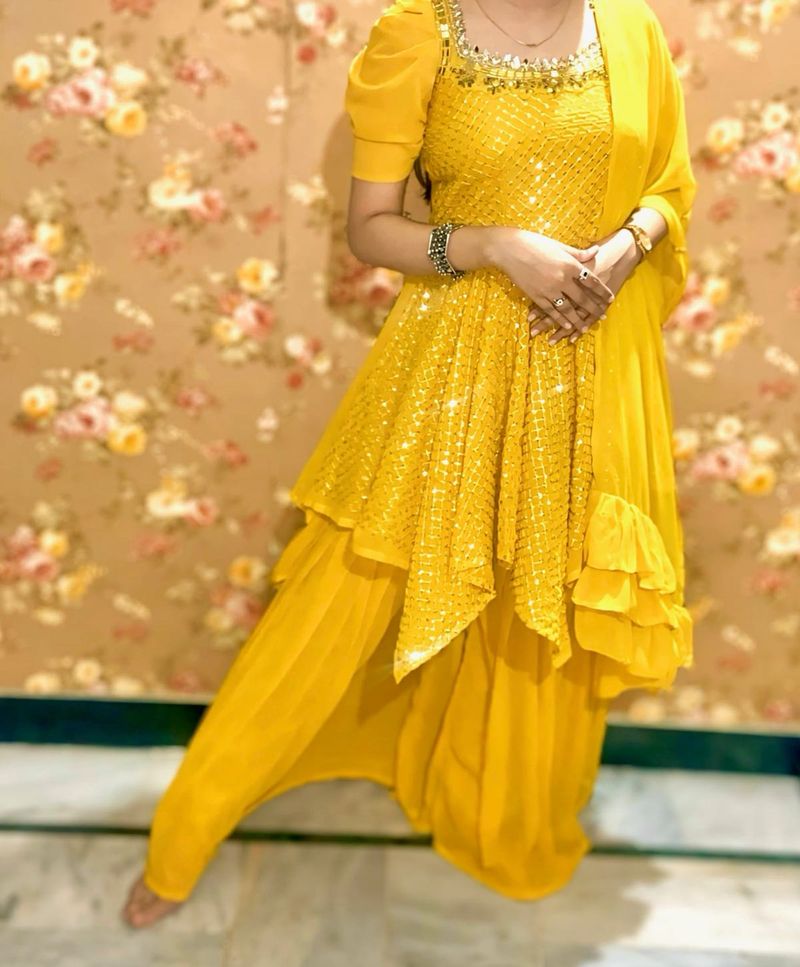 Sharara Set For Haldi