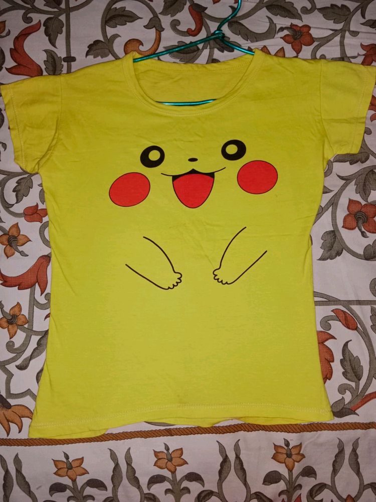 Yellow Top For Girls