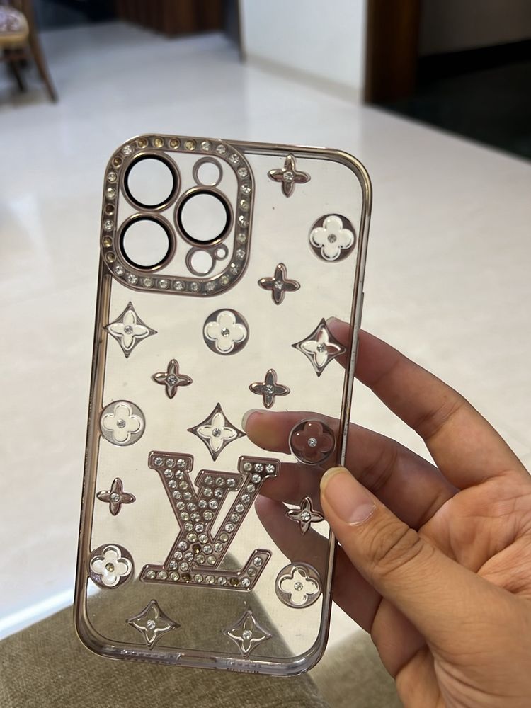 LV Transparent Cover For Iphone 13 Pro Max