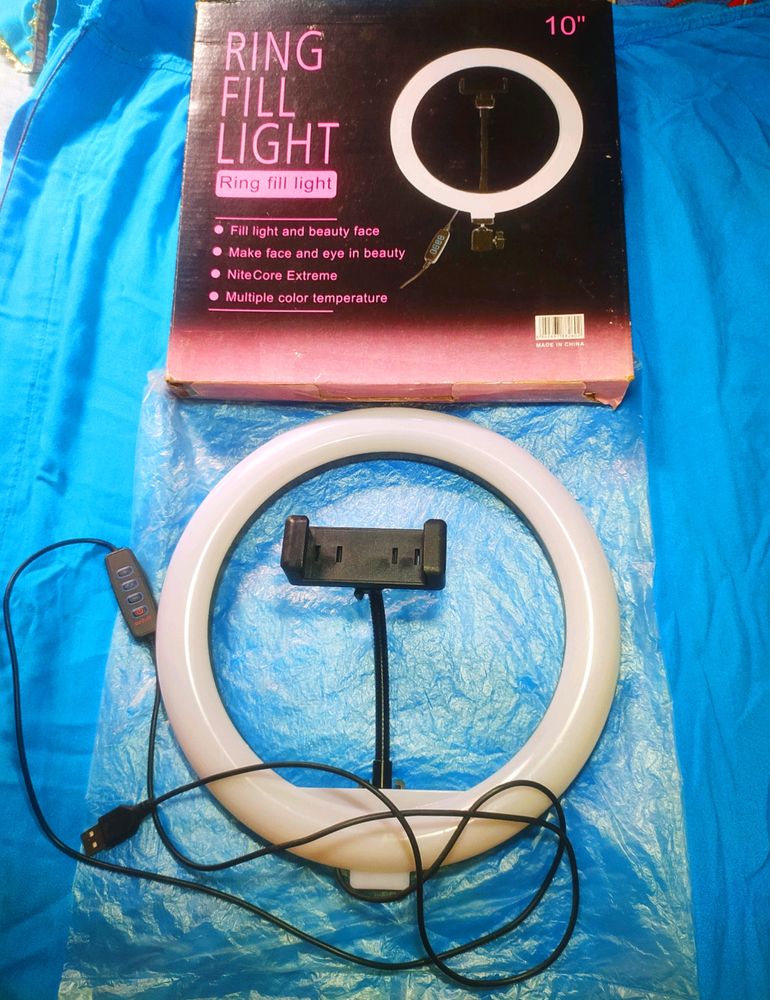 BIG LED SELFIE RING LIGHT MULTICOLOR