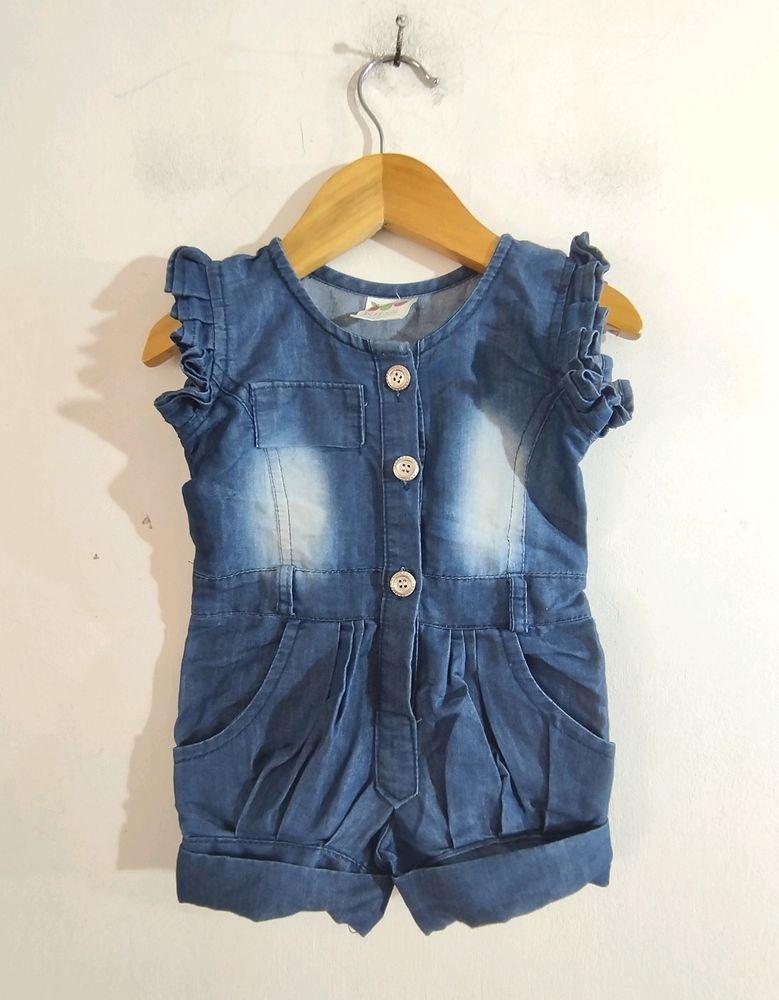 Blue Romper ( Girl's)