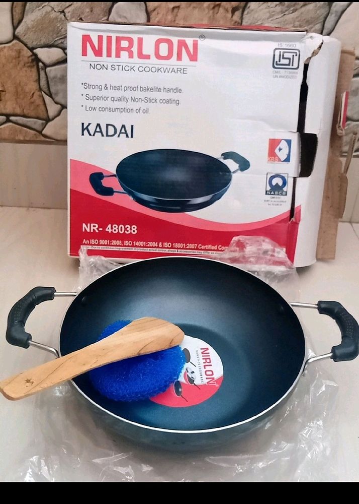 NIRLON NONSTIC KADAI