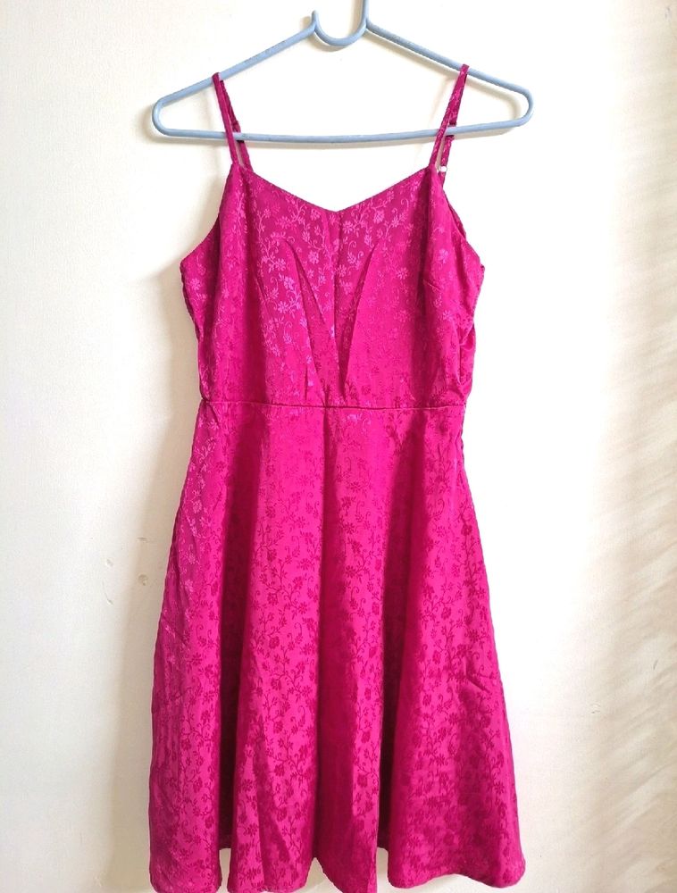 Rose Pink Midi Dress