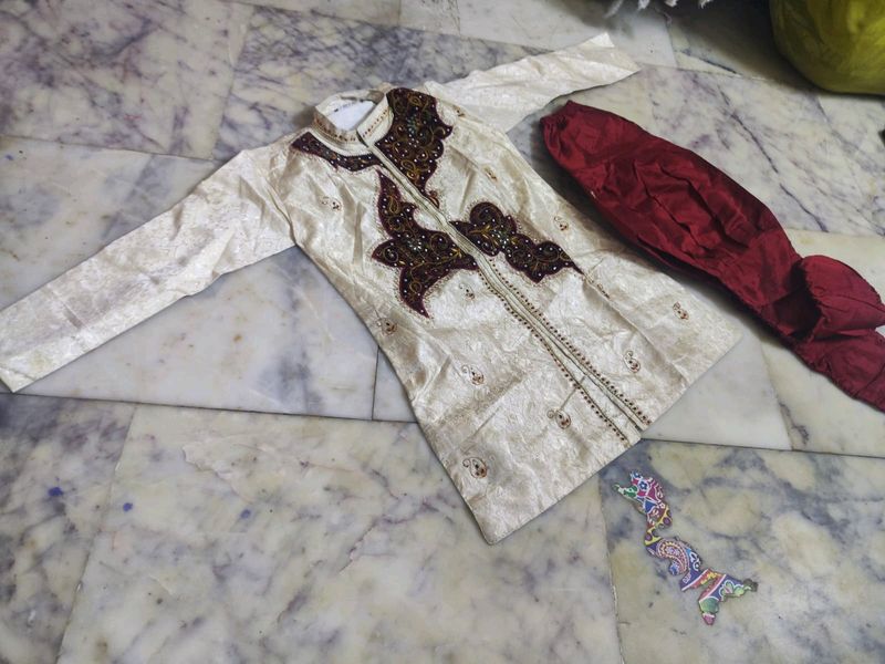 Shervani Kurta And Pajama For Boy