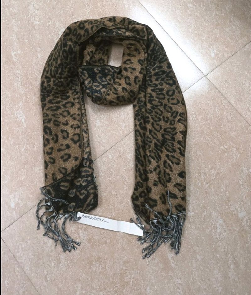 Winter Best Quality Animal Print Muffler