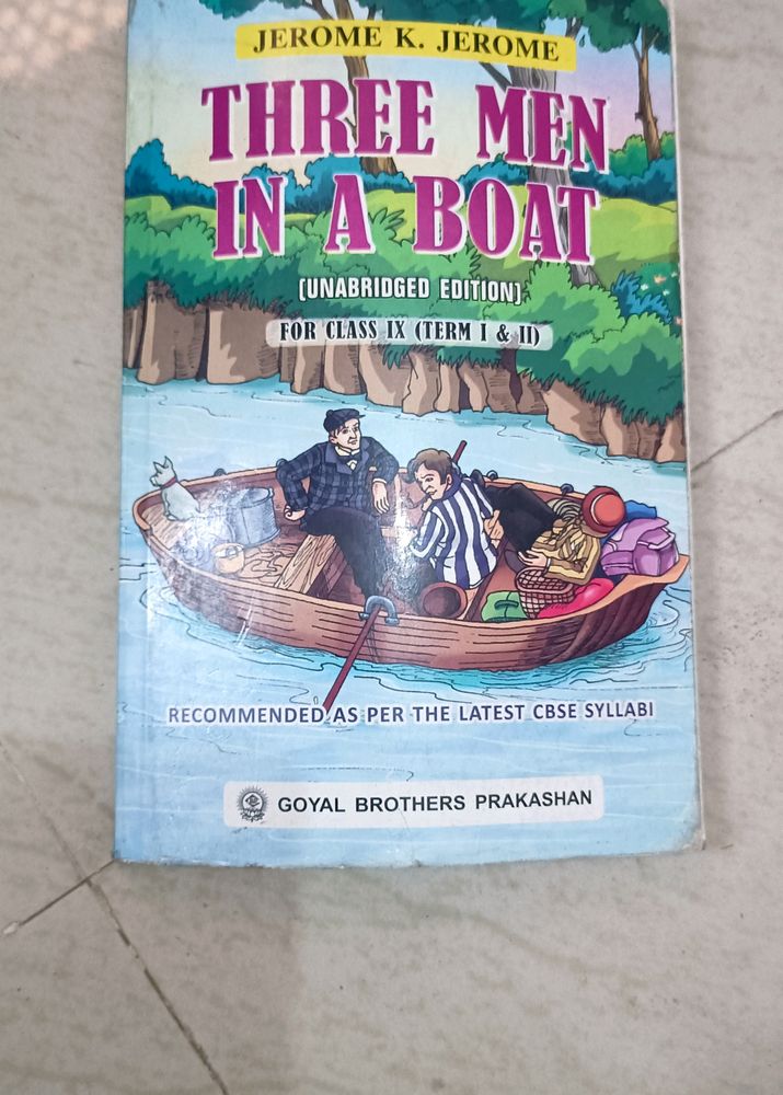 Novel Three Men In Boat