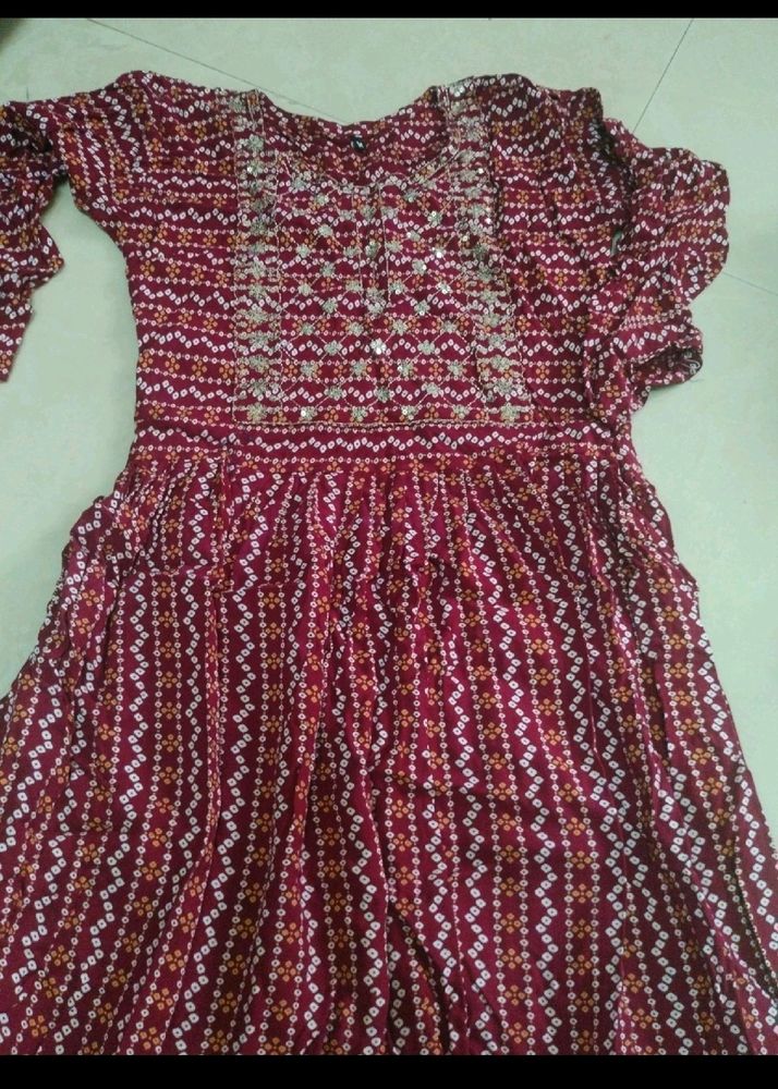 Bandhani Kurti