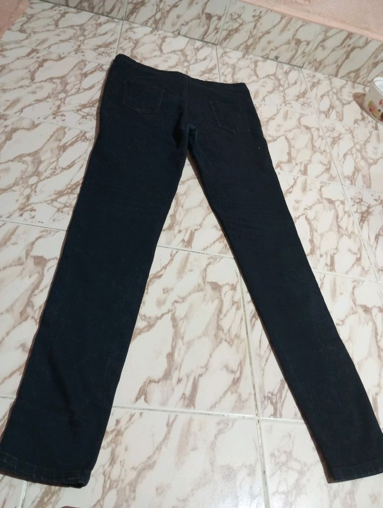 Black Jeggings Size:36 For Girls