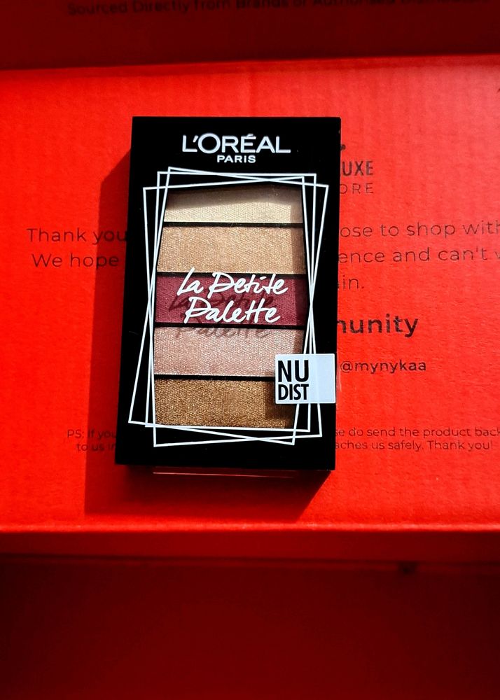 L'Oreal Paris La Petite Eyeshadow Palette Nudist