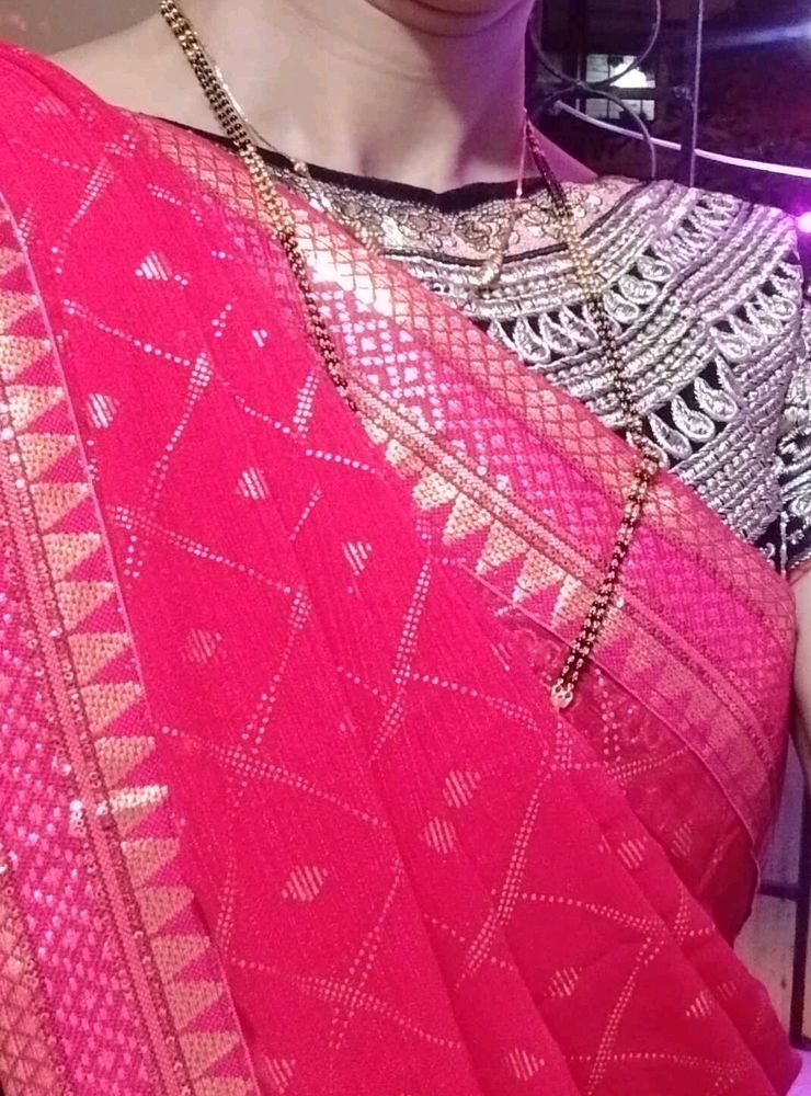 Banarasi Border Saree