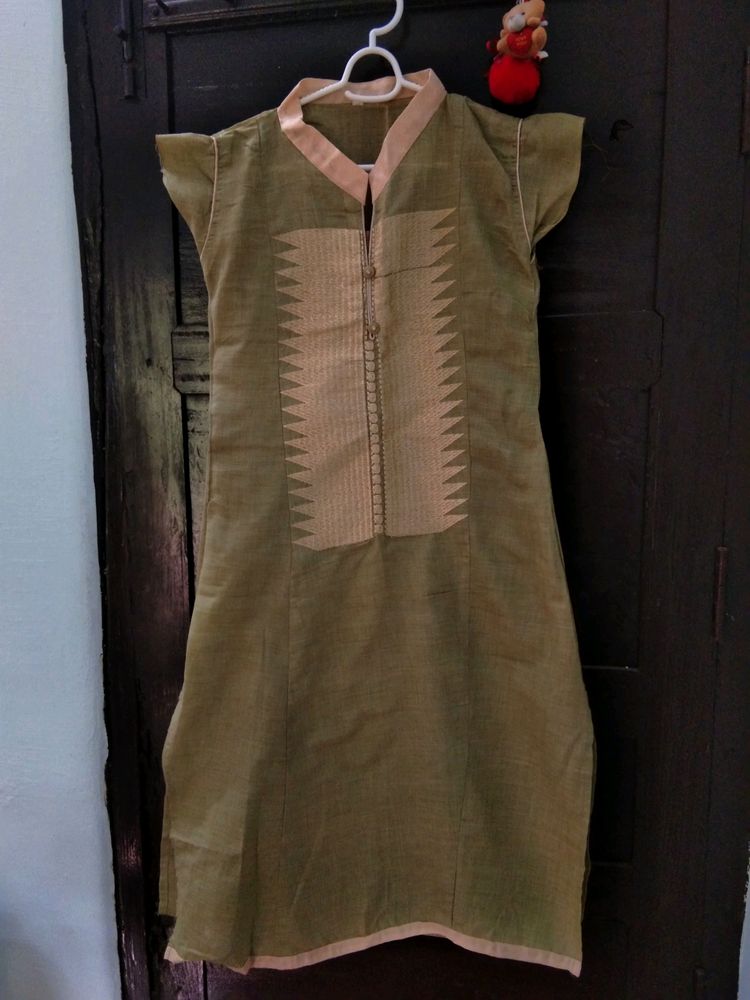 Olive Ethnic Kurti