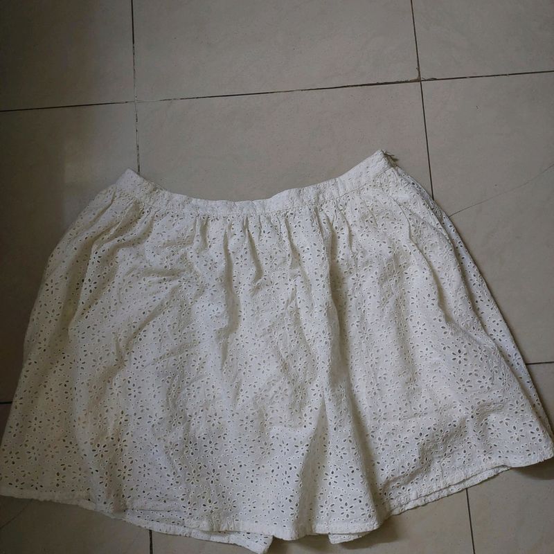 SUPERDRY White Skirt