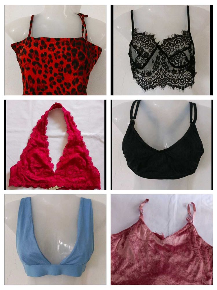 15 BRALETTE &TOPS IN JUST 499