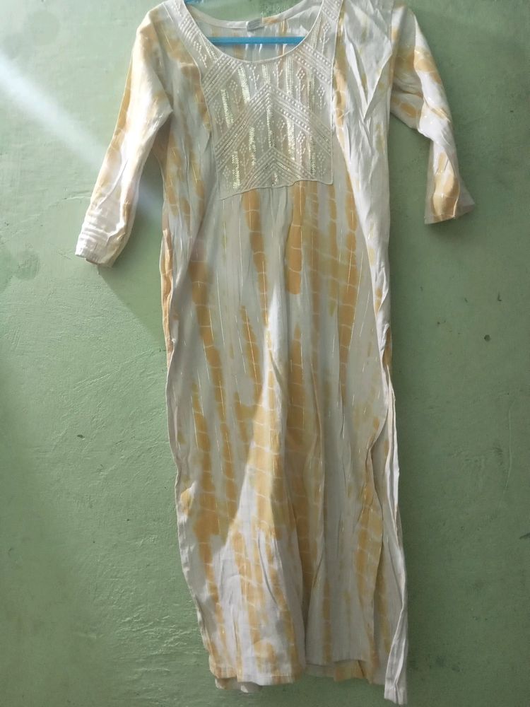 Yellow Kurti