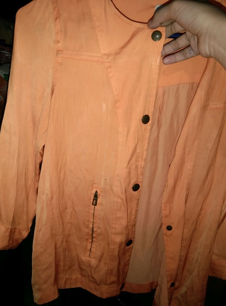 Orange Jacket/Shirt ....