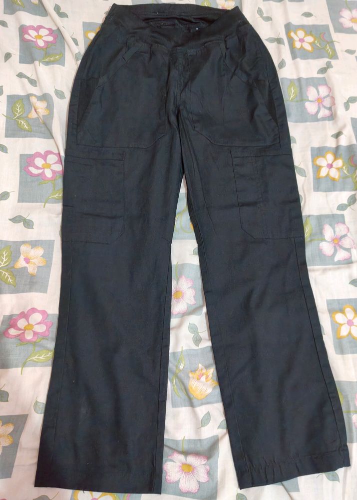 Cherokee Cargo Trousers With Elasticated Waistband