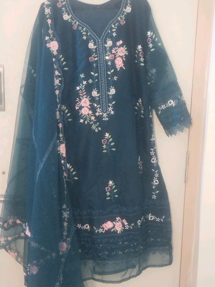 Pakistani Festive Kurthi Suit