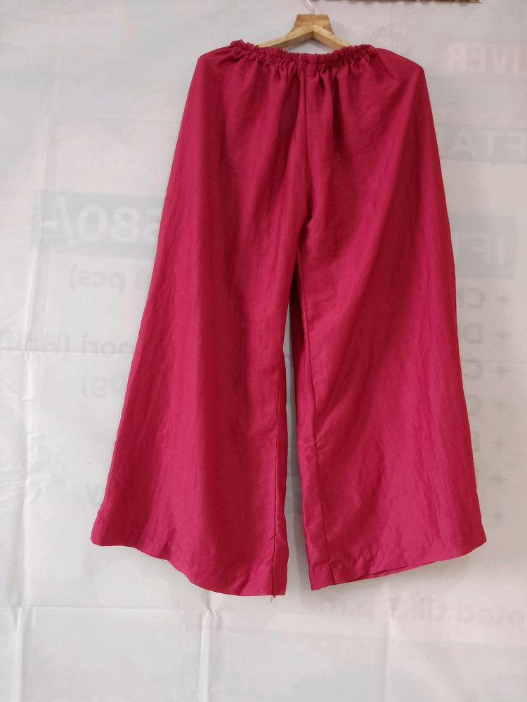 Maroon Colour Plazo