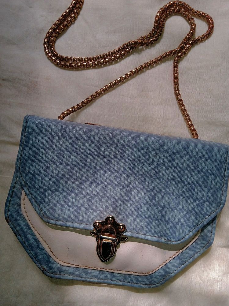 Blue&Golden Sling Bag