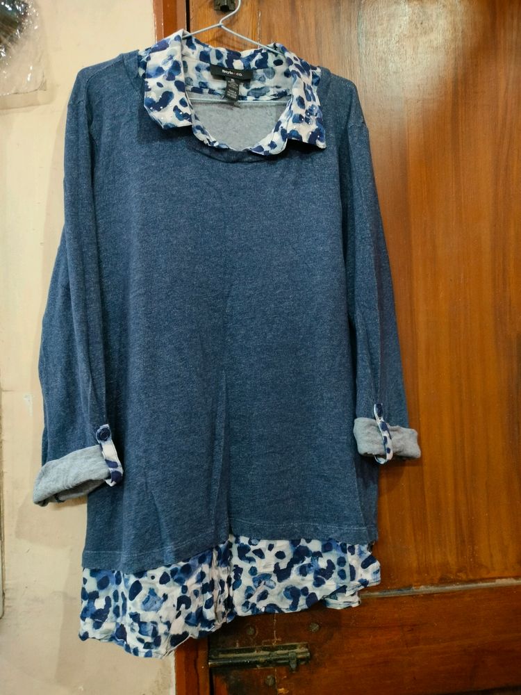 Collar Top For Girls