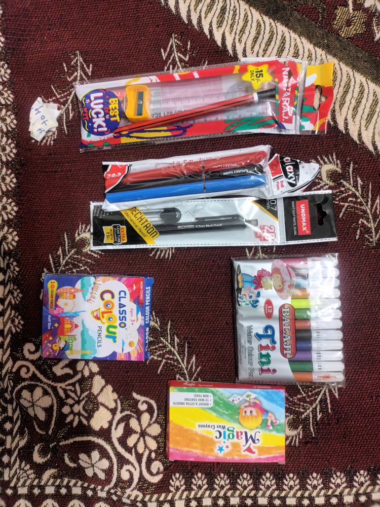 My school budy kit of six useful item.  Hai all I can supply as many as requires by the GRACE OF GOD.