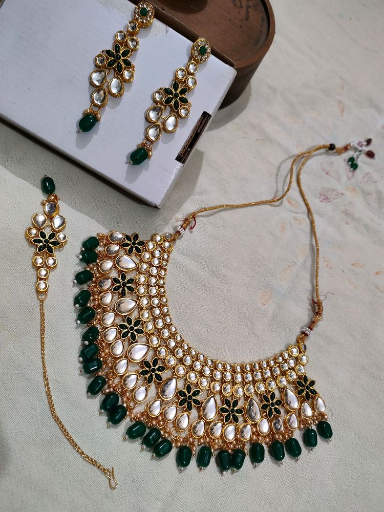 New- Bridal Kundan Jewellery Set