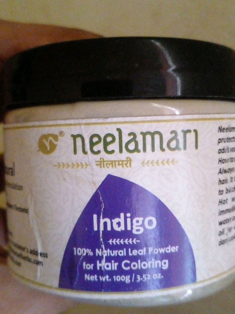 Neelamari Indigo Natural Leaf Powder For Colouring