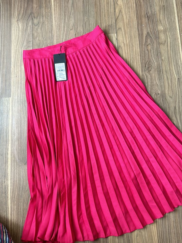 Pink Midi Skirt