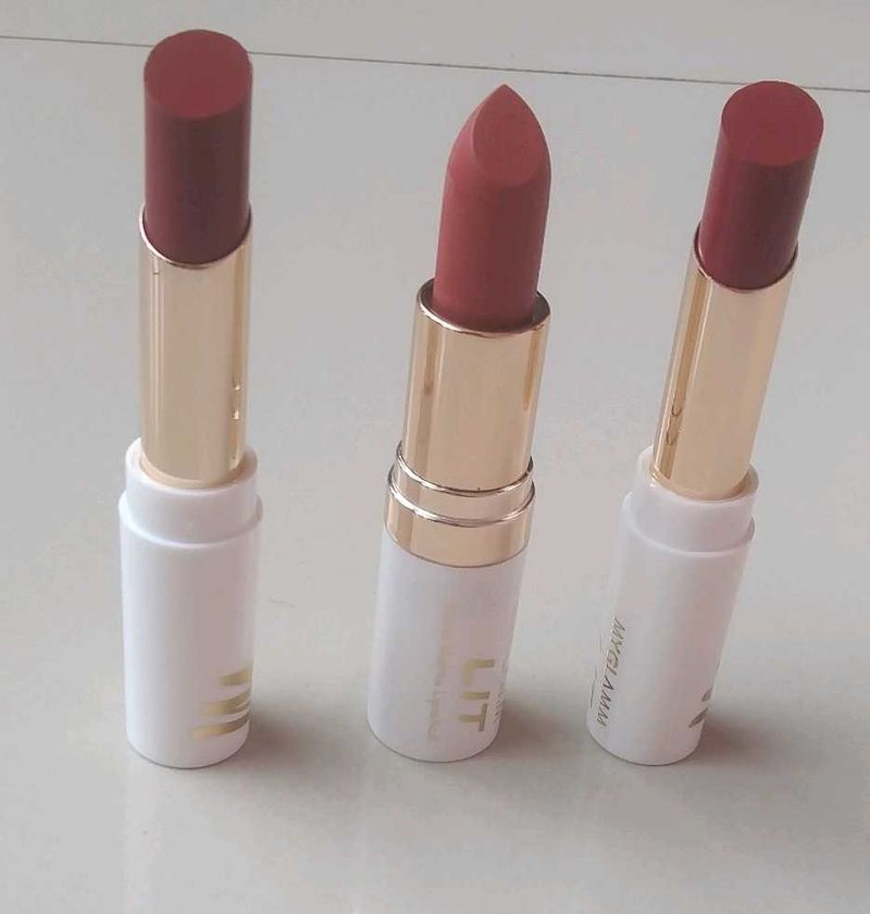 Combo Of 3 Lipstick