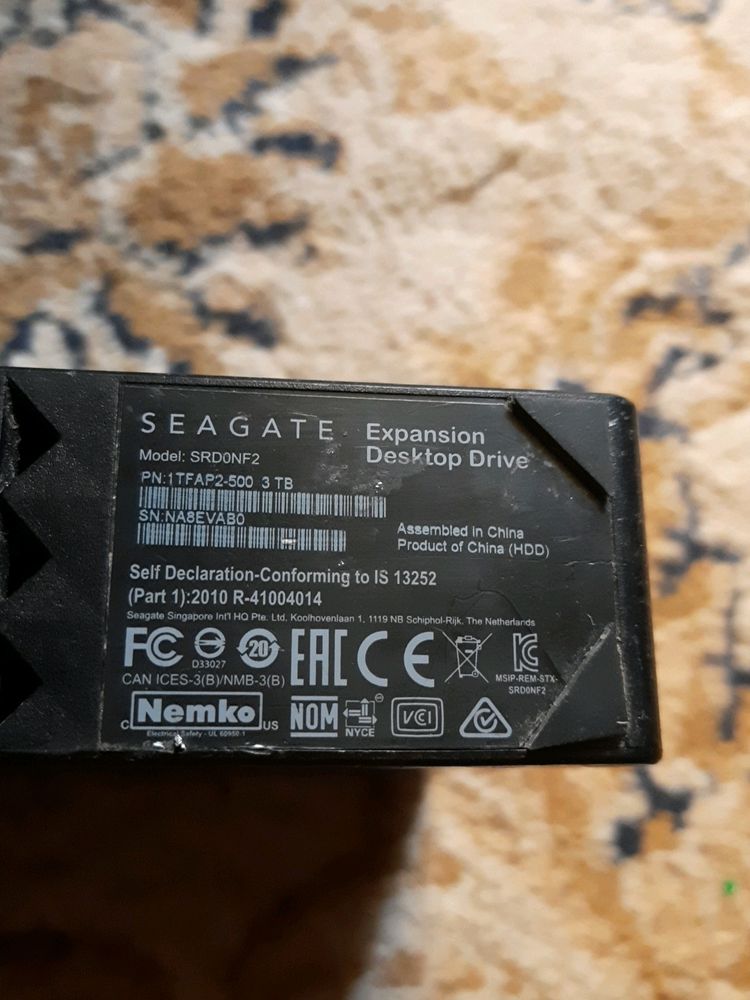 Seagate 3tb Desktop Drive