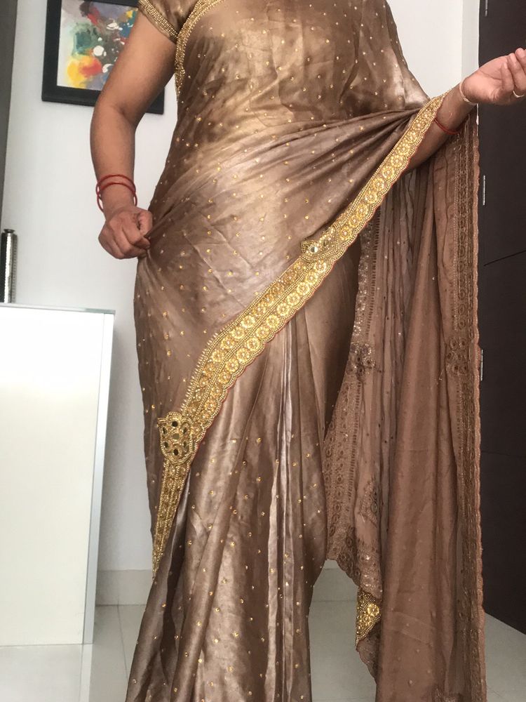 Heavy Ready To Wear Sari