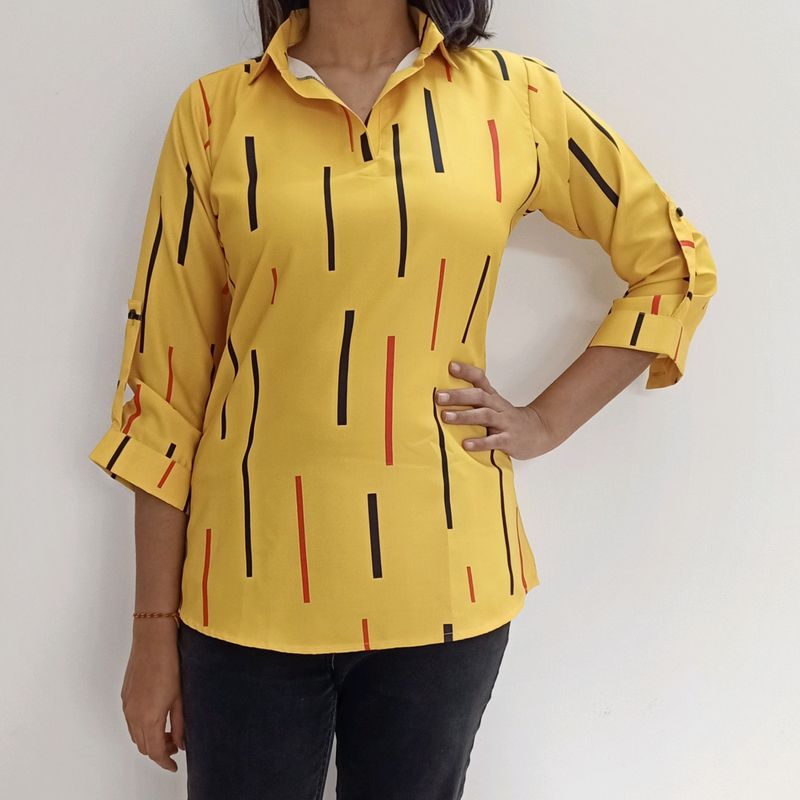 Brand New Yellow Colured Shirt