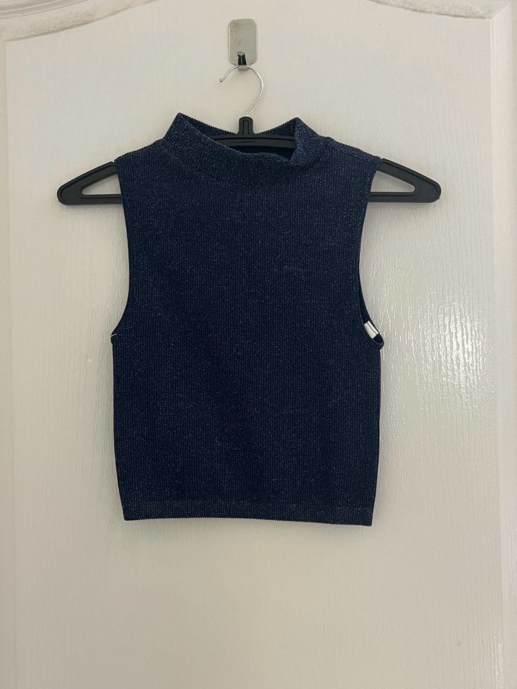 Sparkly Navy blue top