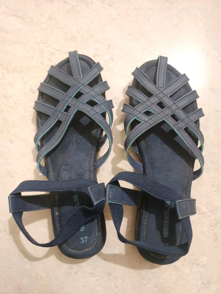 Royal Blue Sandals For Sale