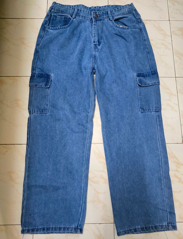 Women's Sky Blue Jeans