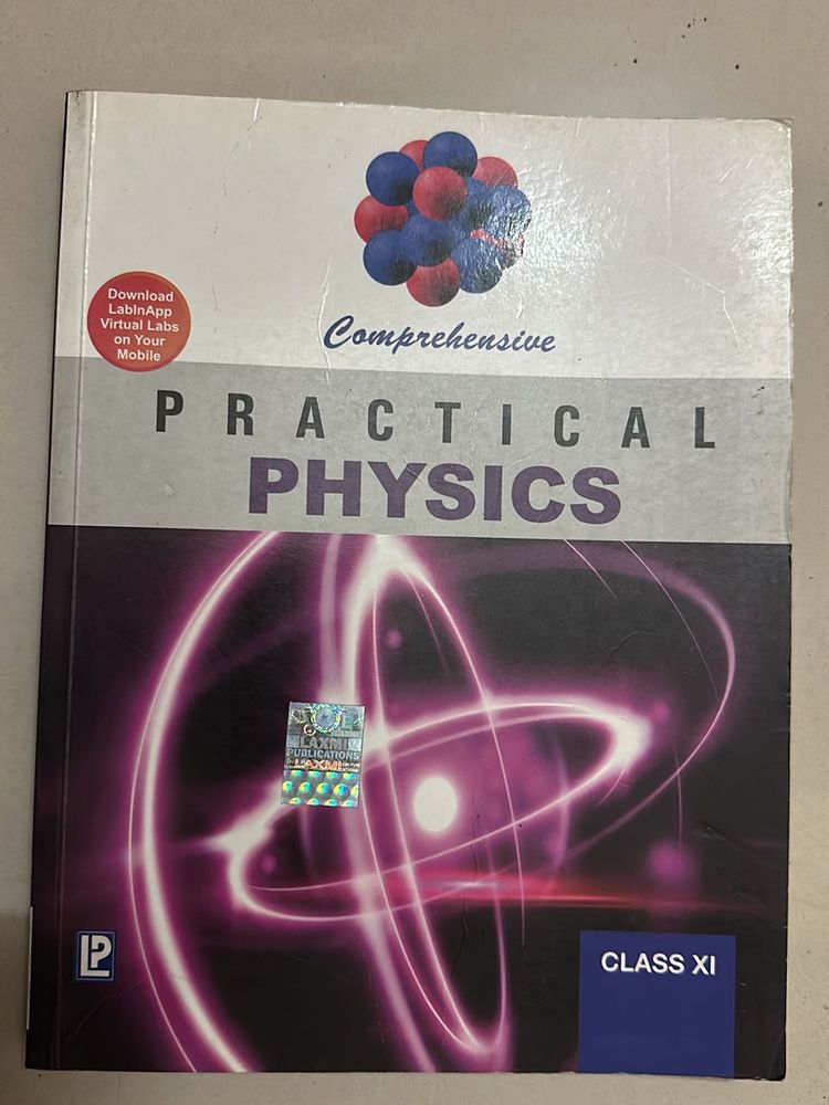 Comprehensive Practical Physics For Class 11 CBSE