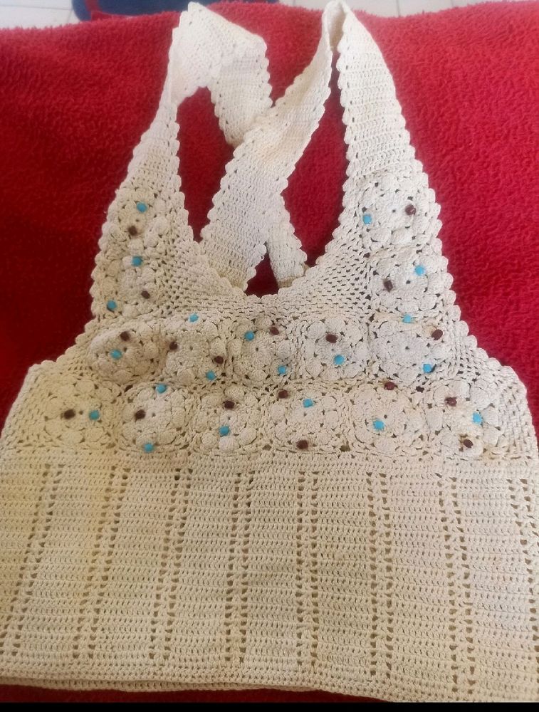 3 crochet Bralette