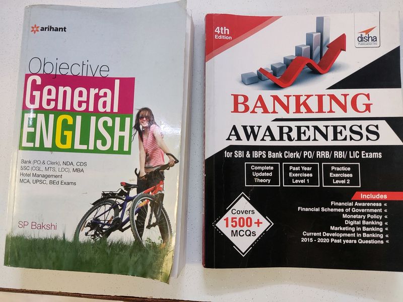 COMBO OF TWO COMPETITIVE EXAMS BOOKS