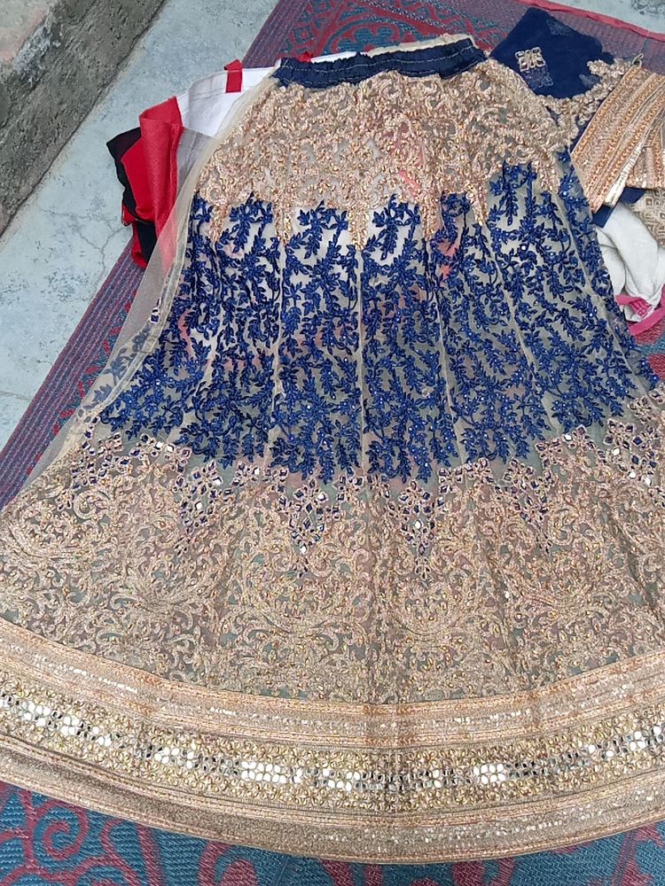 Heavy Embroidered Lehenga Choli And Dupatta