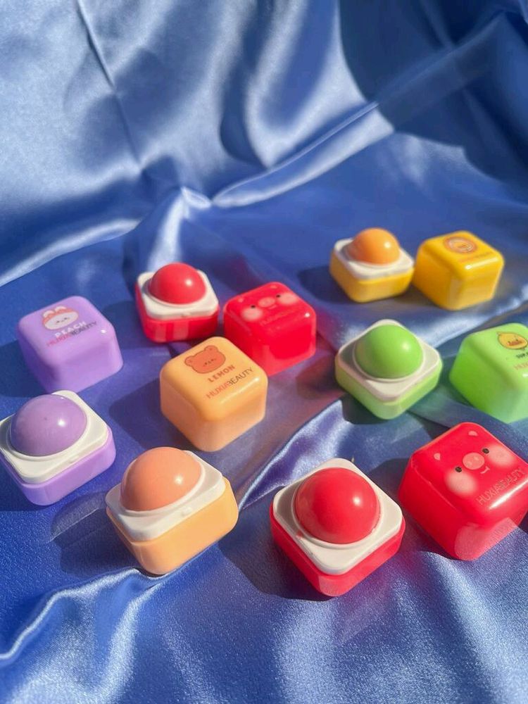 Cute Colourful Cube Lipbalm