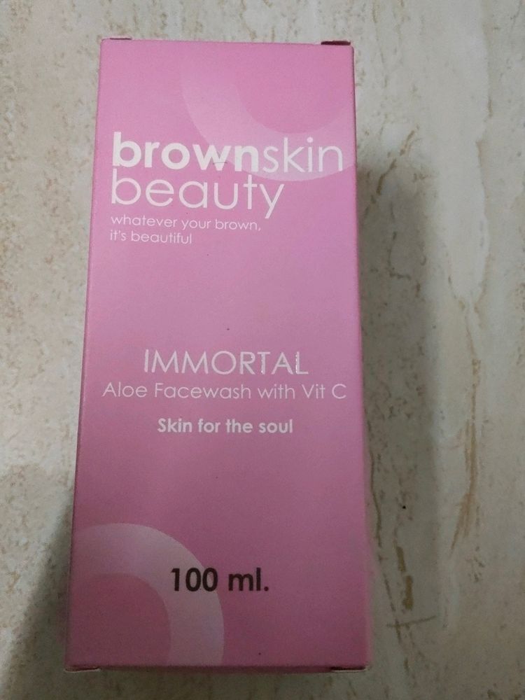 BrownSkin Beauty Immortal Facewash with Aloe Vera