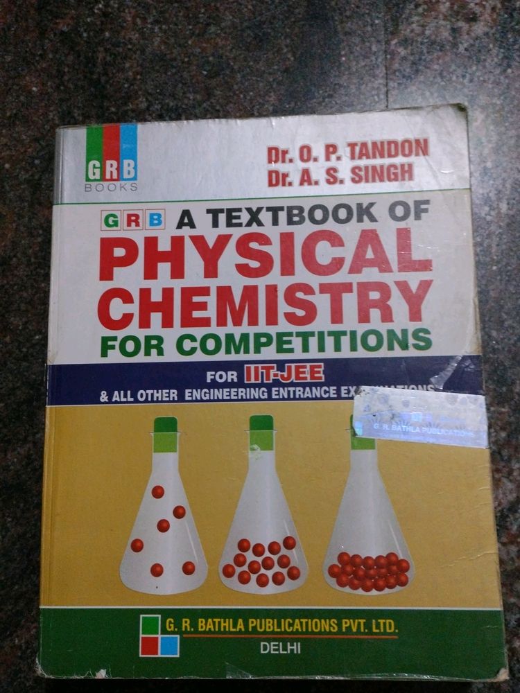 Physical Chemistry - OP Tandon - JEE